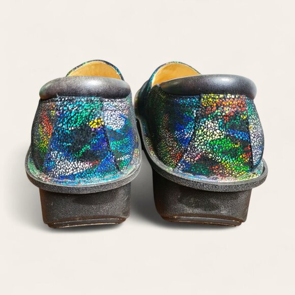 Alegria Debra Primary Impression Leather Slip On Shoes Womens 8.5 EU 39 Black - Picture 4 of 8